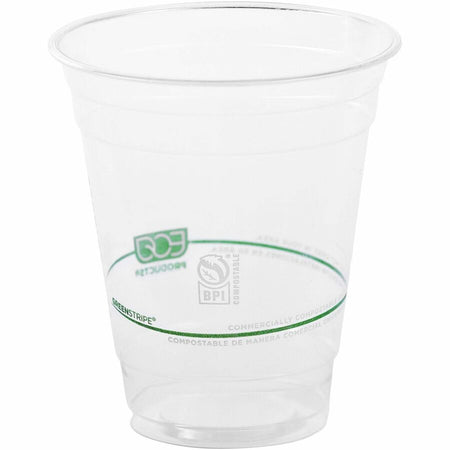 Eco-Products 12 oz GreenStripe Cold Cups - Rear