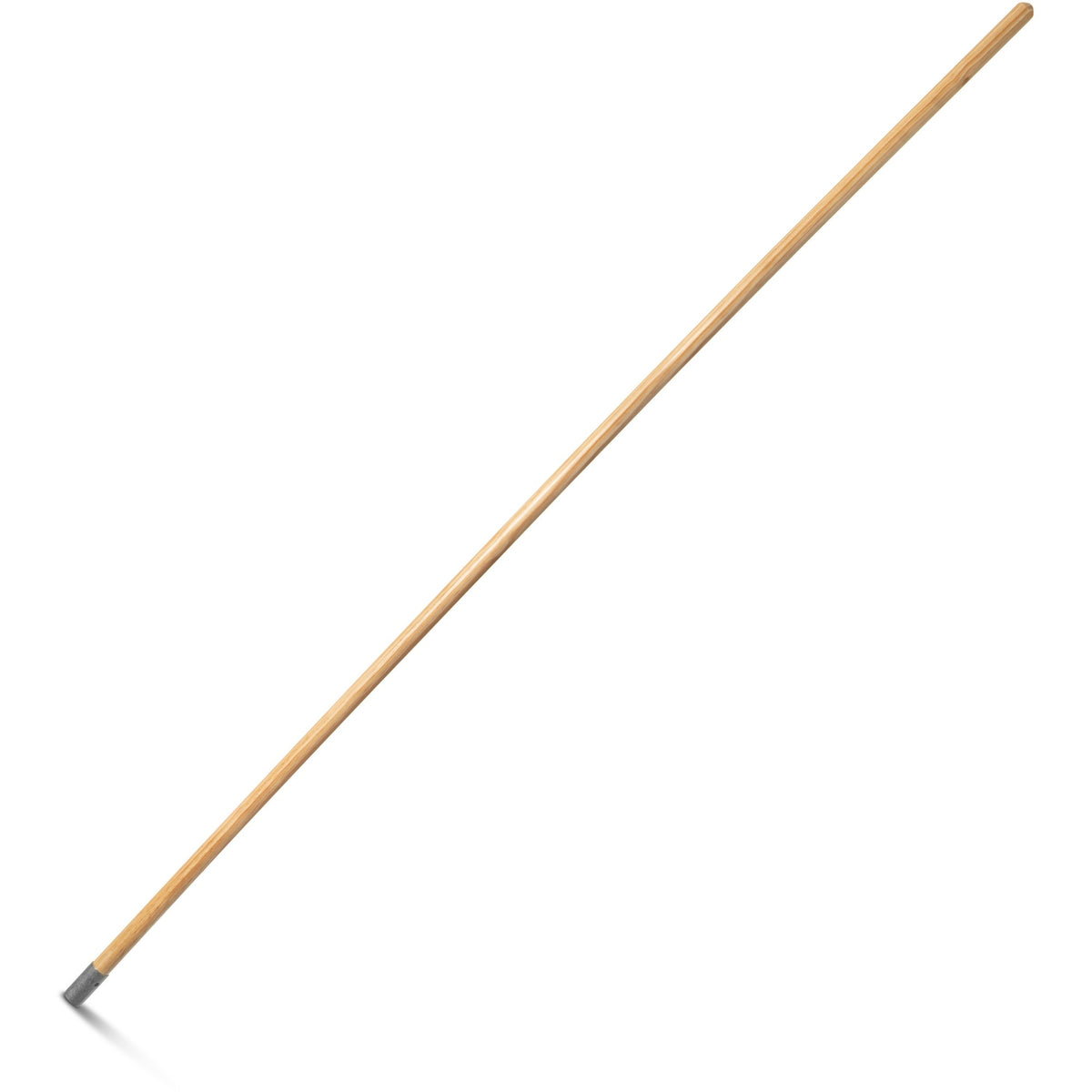 Genuine Joe Screw Mop Replacement Handle - 60" Length x 0.94" Diameter - Natural - Hardwood, Metal - 1 Each
