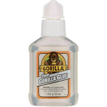 Gorilla Clear Gorilla Glue - 1.75 fl oz - Clear - 1 Each