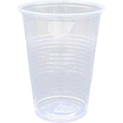 Genuine Joe 7 oz Transparent Beverage Cups - Clear Plastic - 100/Pack