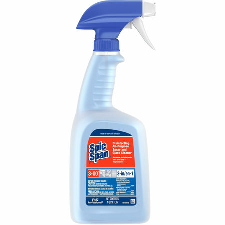 Spic and Span 3-in-1 Cleaner - Concentrate - 32 fl oz (1 quart) - Fresh Scent - Streak-free, Versatile - Blue - 1 Bottle