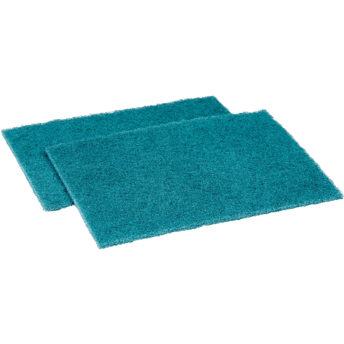 Genuine Joe Medium-duty Scouring Pad - 6" Width x 3.5" Depth x 9" Length - 20 / Carton - Polyester Blend - Green