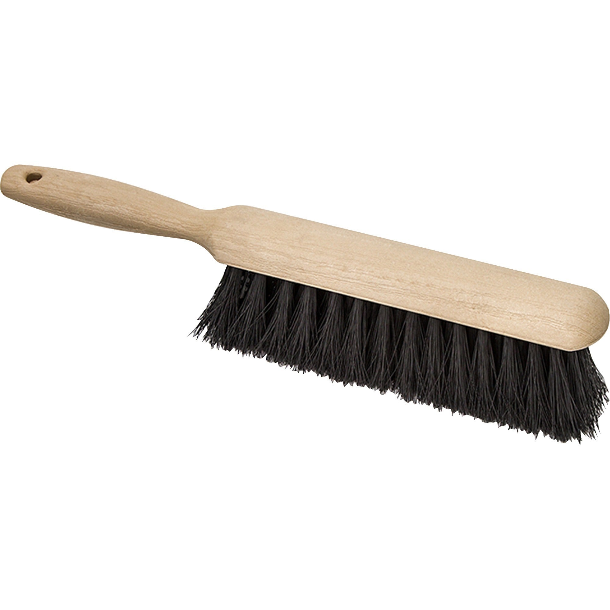 Genuine Joe Poly Counter Brush - 13" Overall Length - Black - 1 Each