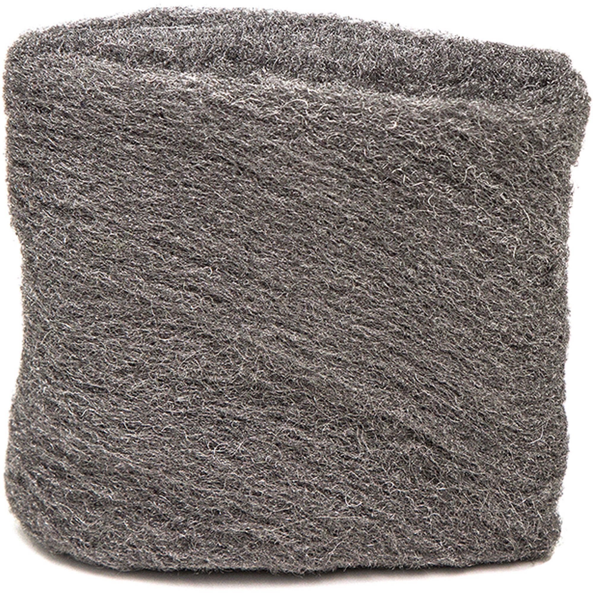 Genuine Joe Heavy-duty Steel Wool Hand Pad - 12/Pack - 6 / Carton - Steel - Gray