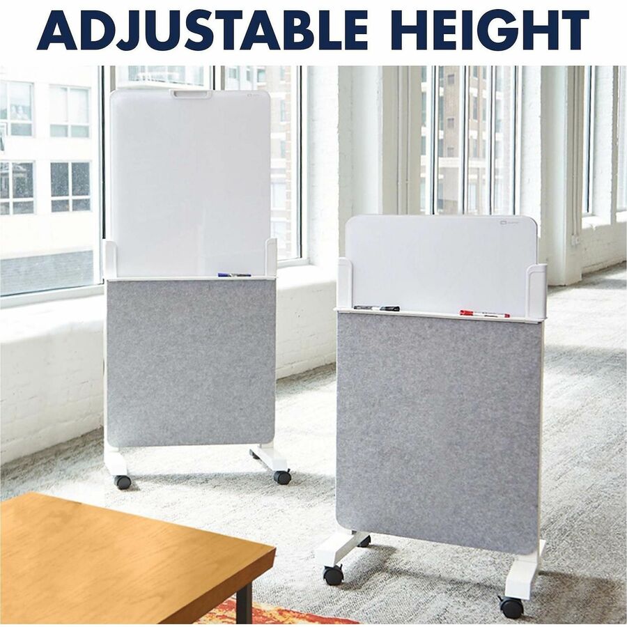 Quartet Agile Glass Dry-Erase Easel - Alternate-Image2