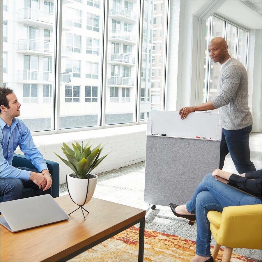 Quartet Agile Glass Dry-Erase Easel - Alternate-Image5