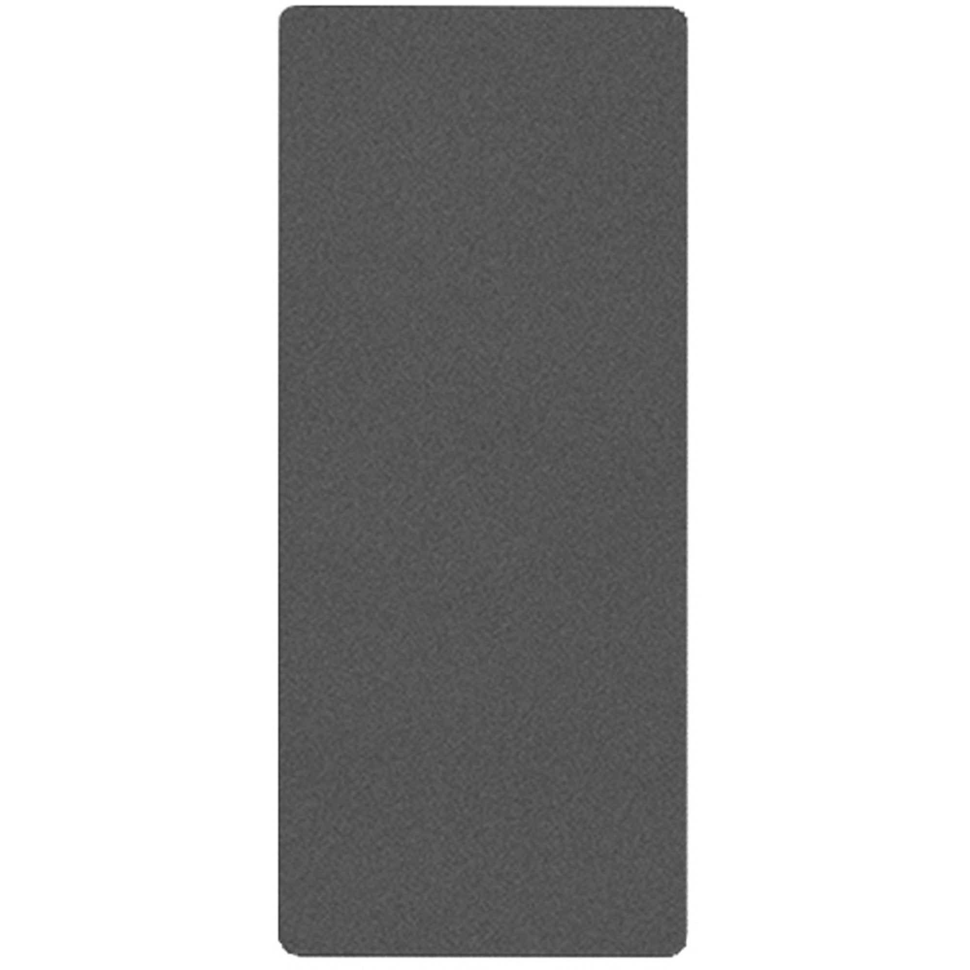 Lorell DIY Frameless Corkboard - 36" Board Height x 15" Board Width - Gray Cork Surface - Frameless - Gray Aluminum Frame - 1 Each