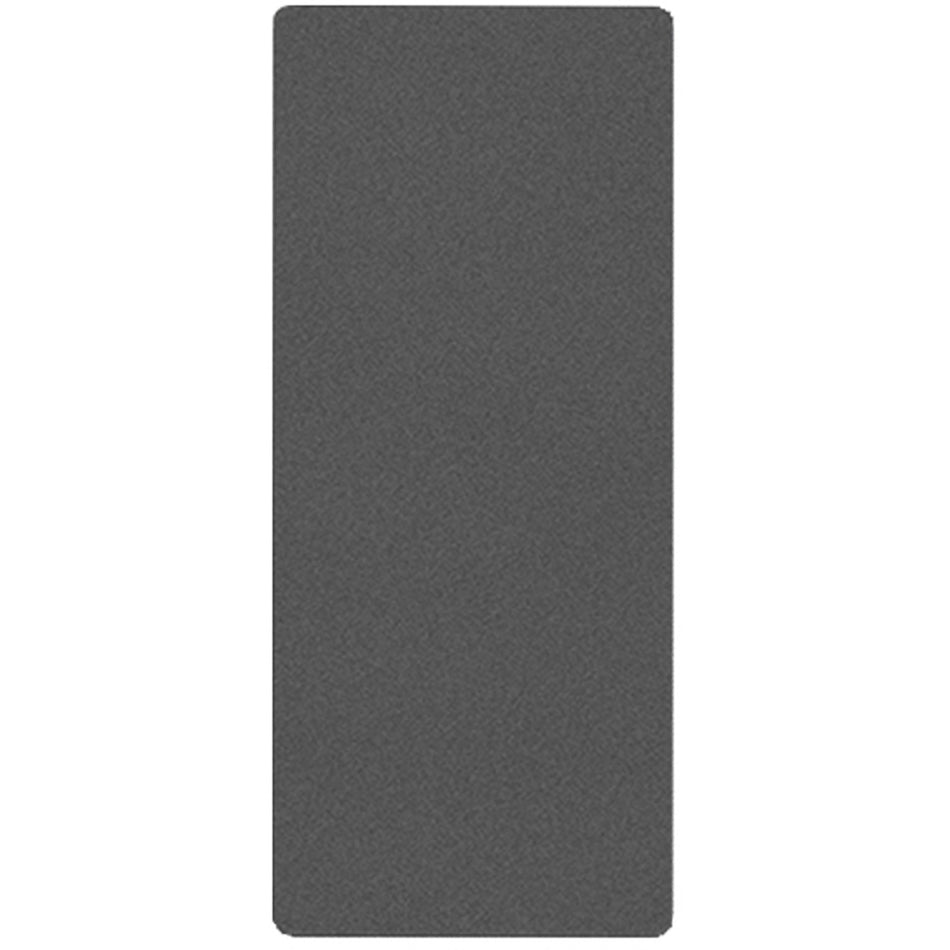 Lorell DIY Frameless Corkboard - 36" Board Height x 15" Board Width - Gray Cork Surface - Frameless - Gray Aluminum Frame - 1 Each