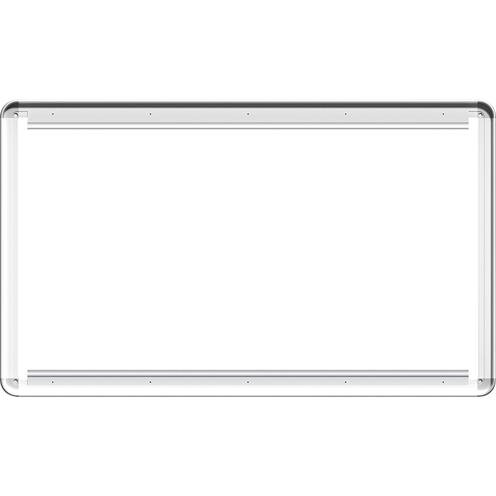 Lorell Mounting Frame for Whiteboard - Silver - Aluminum - 1 Each