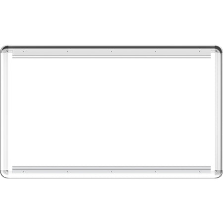 Lorell Mounting Frame for Whiteboard - Silver - Aluminum - 1 Each