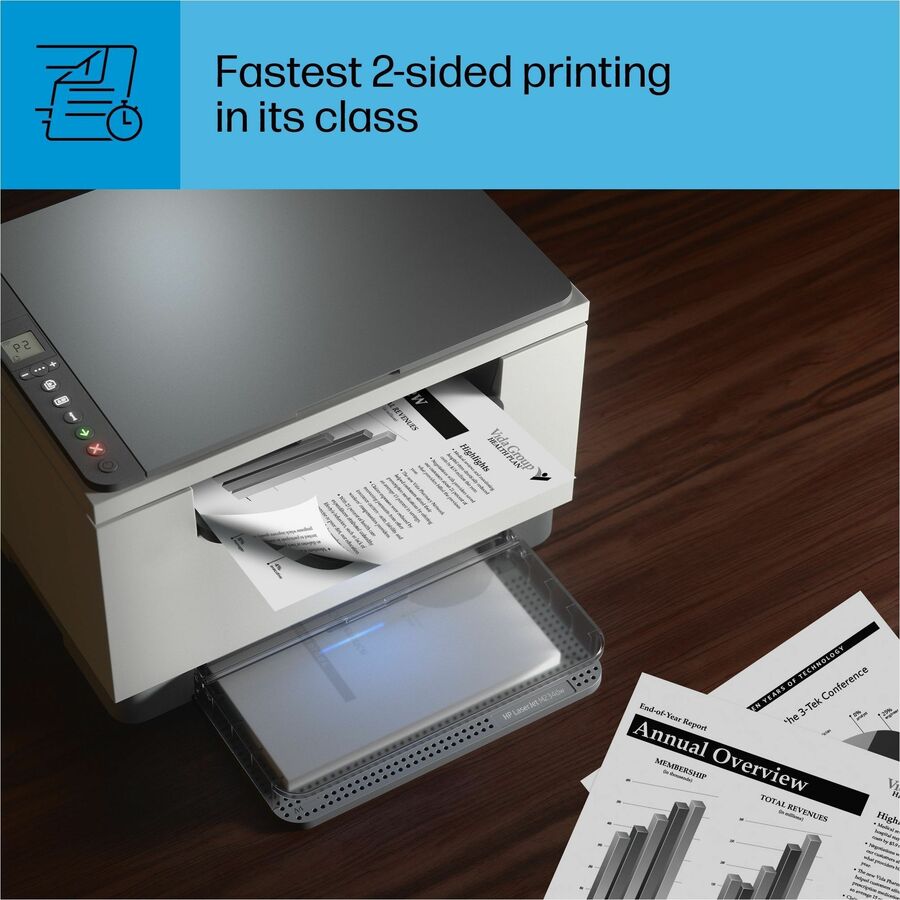 HP LaserJet M234dw Wireless Laser Multifunction Printer - Monochrome - Alternate-Image1