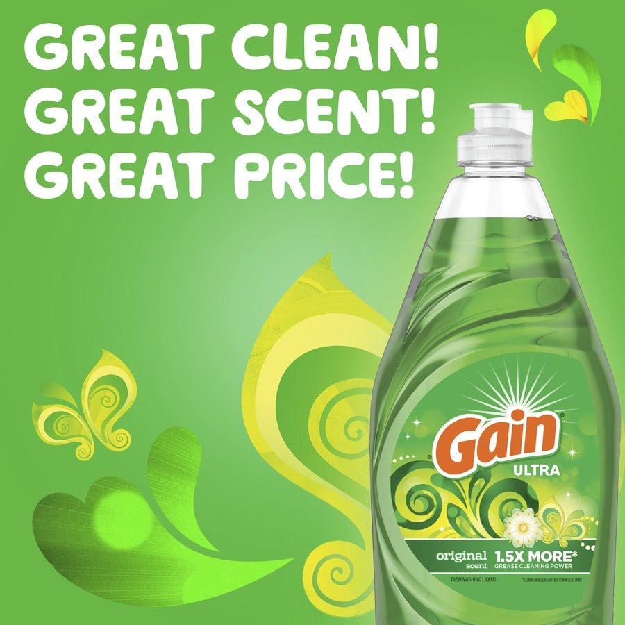 Gain Ultra Original Scent Dishwashing Liquid - Alternate-Image3