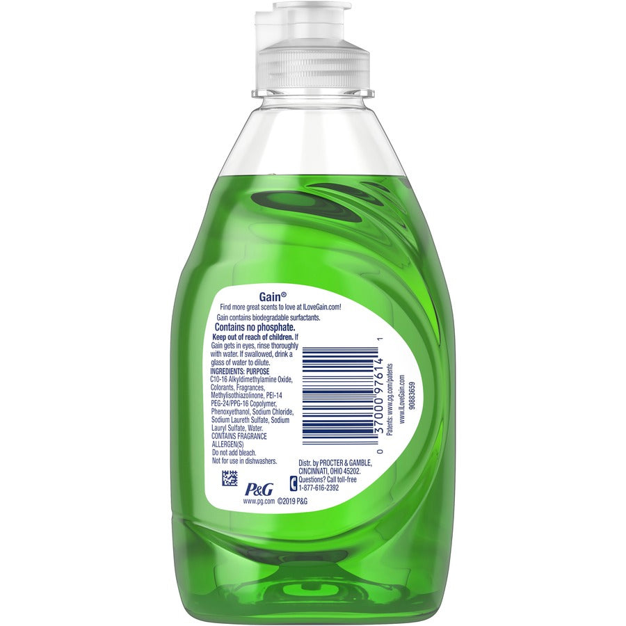 Gain Ultra Original Scent Dishwashing Liquid - Rear