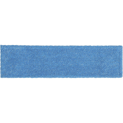 Rubbermaid Commercial Adaptable Flat Mop Microfiber Pad - 19.5" Length x 5.5" Depth - MicroFiber - Blue - 1 Each