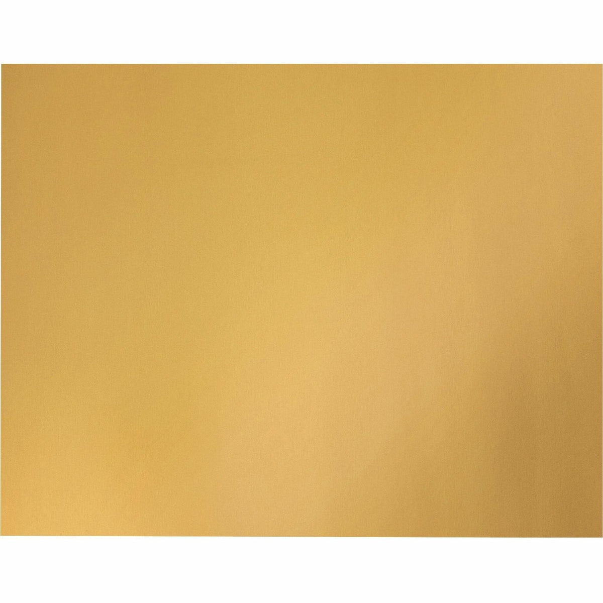 UCreate Metallic Poster Board - Classroom, Poster, Mounting, Project - Yellow - 25 / Carton