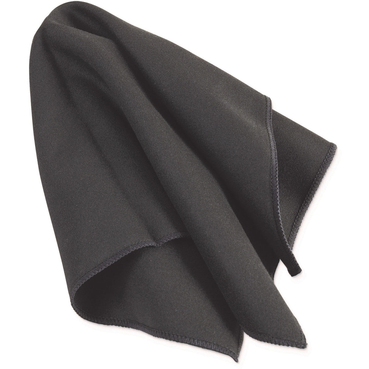 Pacon Microfiber Dry Erase Cloth - 12" Width x 14" Length - Used as Chalk Remover - Machine Washable, Reusable - Black - MicroFiber - 1 Each