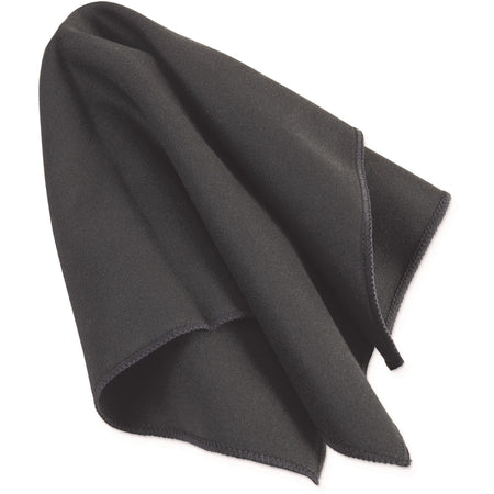 Pacon Microfiber Dry Erase Cloth - 12" Width x 14" Length - Used as Chalk Remover - Machine Washable, Reusable - Black - MicroFiber - 1 Each