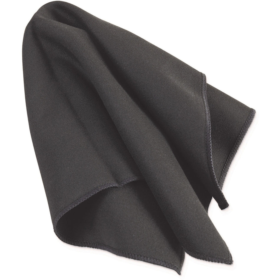 Pacon Microfiber Dry Erase Cloth - 12" Width x 14" Length - Used as Chalk Remover - Machine Washable, Reusable - Black - MicroFiber - 1 Each