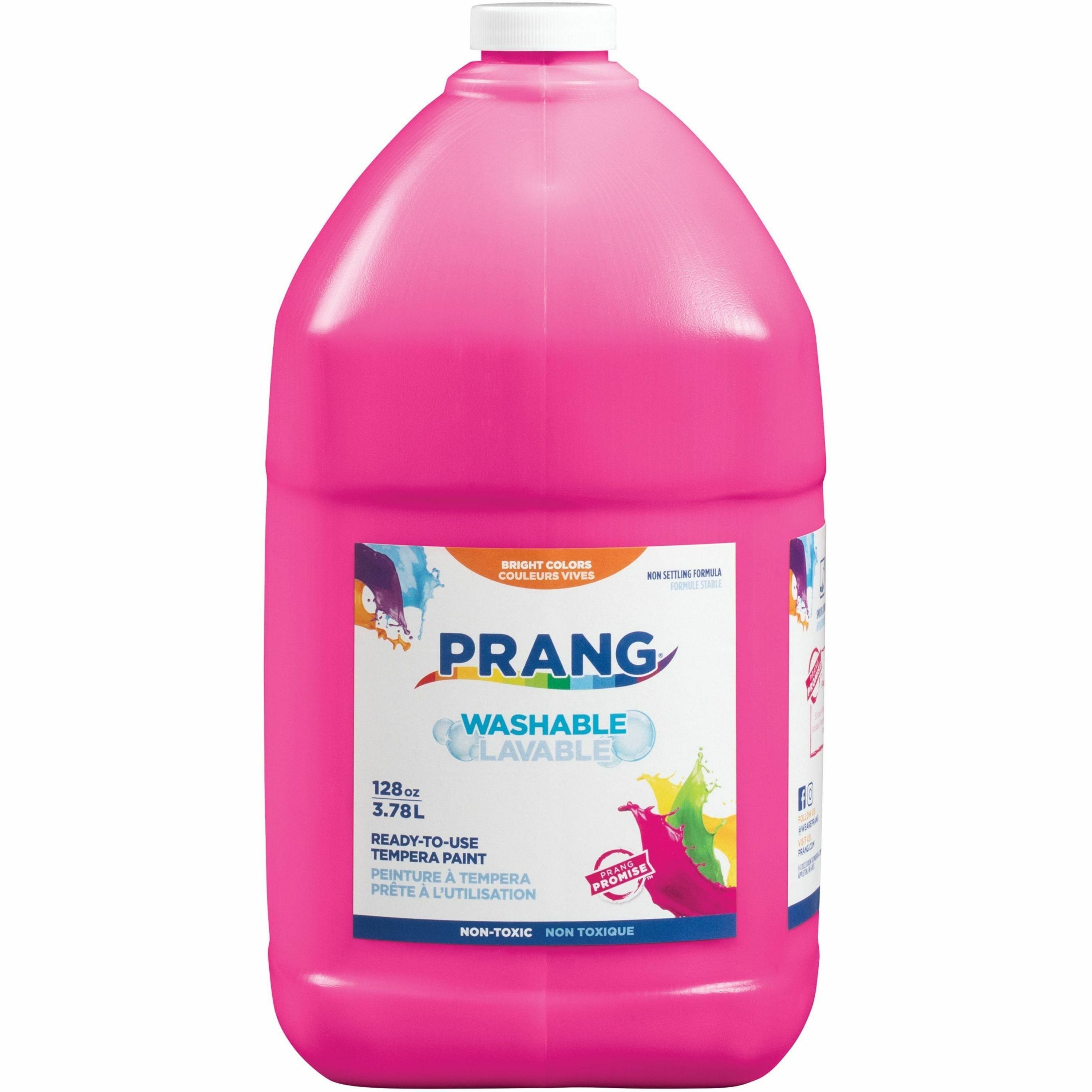 Prang Washable Tempera Paint - 1 Color(s) - Magenta - 1 gal - Washable - 1 Each