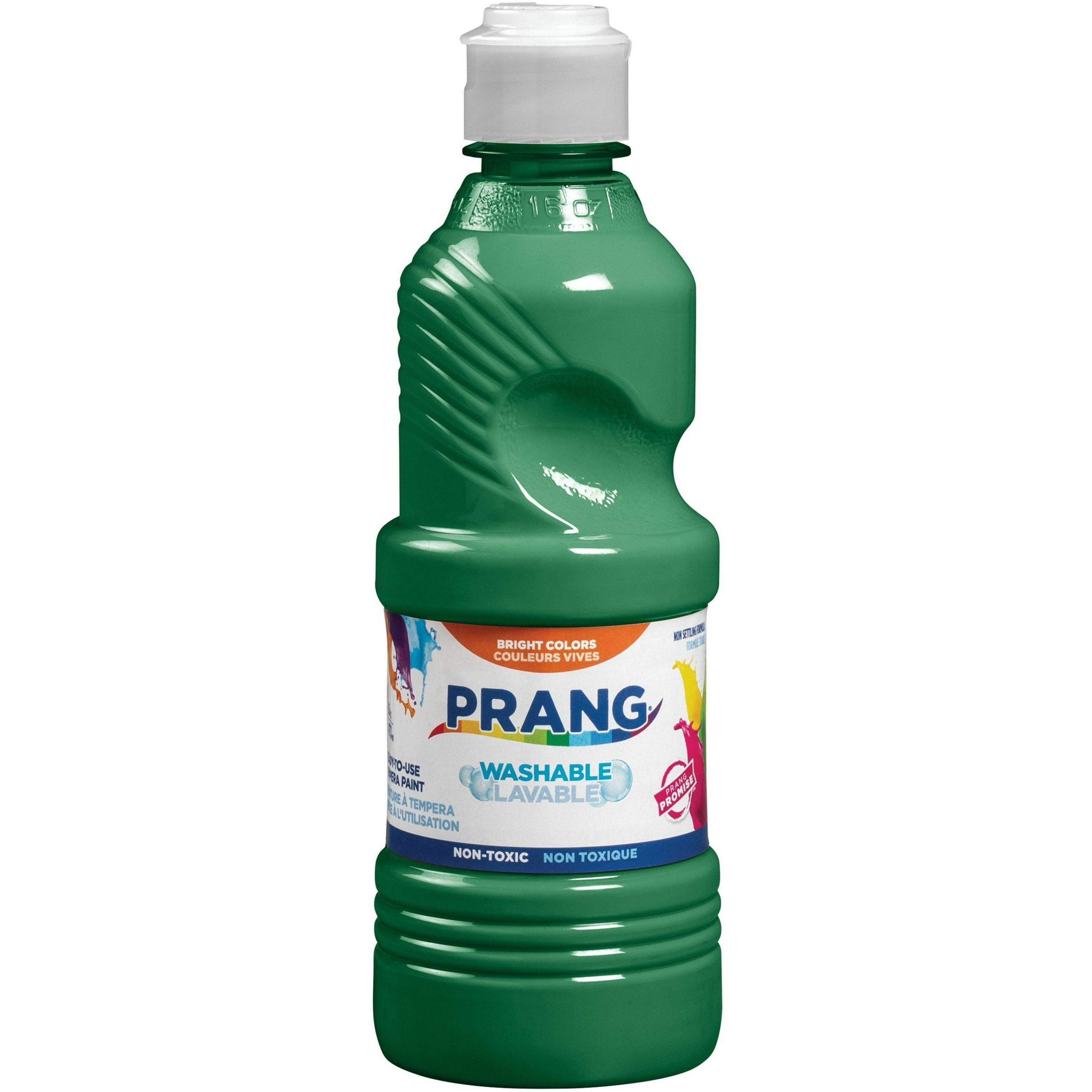 Prang Washable Tempera Paint - 1 Color(s) - Green - 16 fl oz - Washable - 1 Each