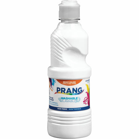 Prang Washable Tempera Paint - 1 Color(s) - White - 16 fl oz - Washable - 1 Each