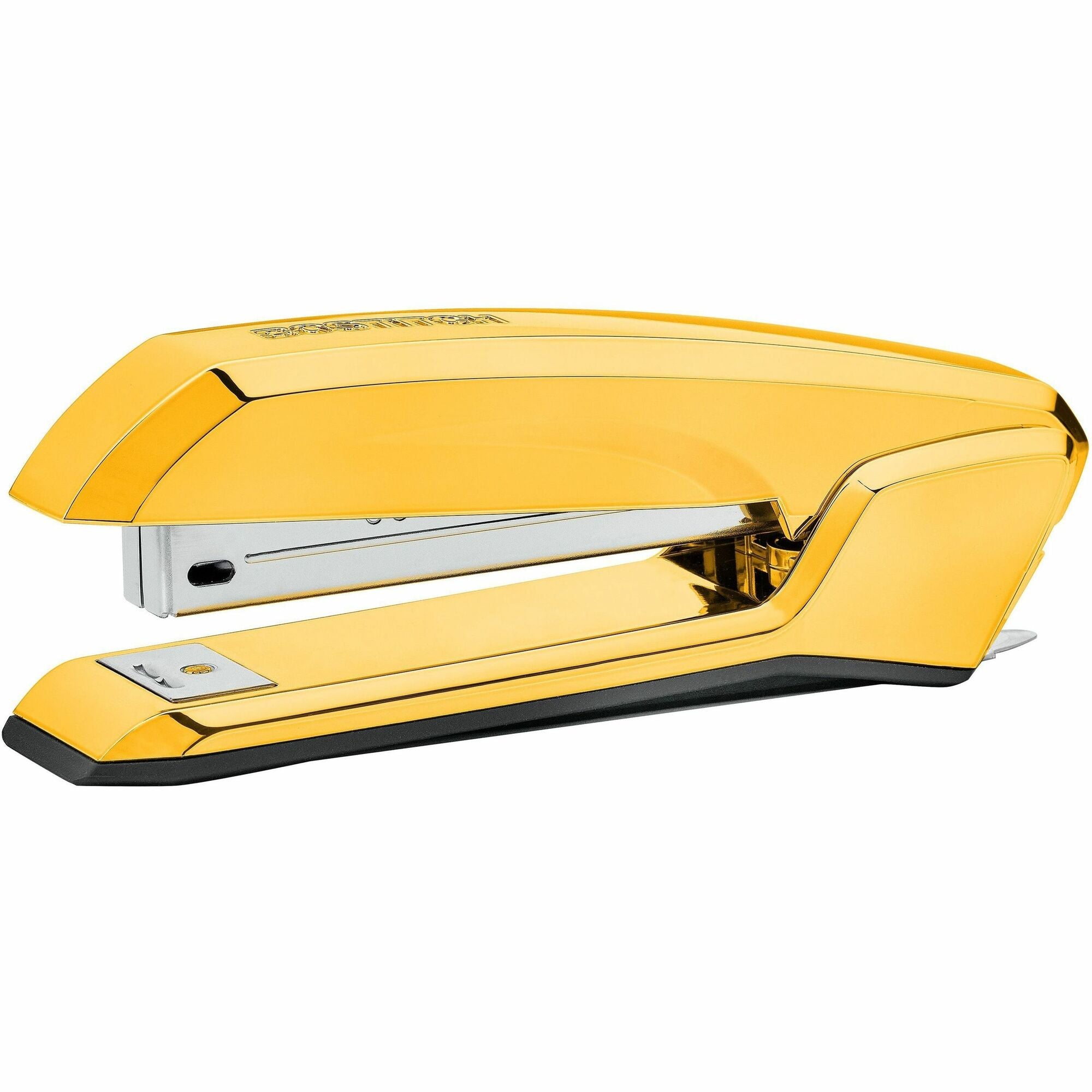 Bostitch Ascend Stapler - Staples Upto 20 Sheet - Yellow - Gold Metal - 1 Each