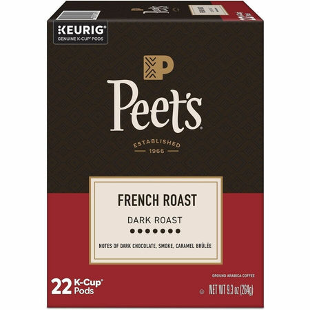 Peet's K-Cup French Roast Coffee - Front