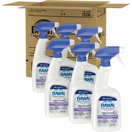 Dawn Professional Power Dissolver - Ready-To-Use - 32 oz (2 lb) - Scrub-free - White - 6 / Carton