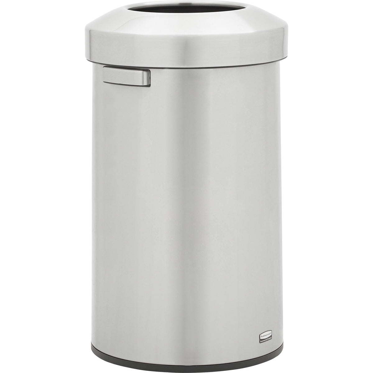 Rubbermaid Commercial Refine Waste Container - 23 gal - Stainless Steel - Containers & Lids