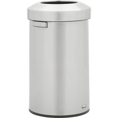 Rubbermaid Commercial Refine Waste Container - 23 gal - Stainless Steel - Containers & Lids
