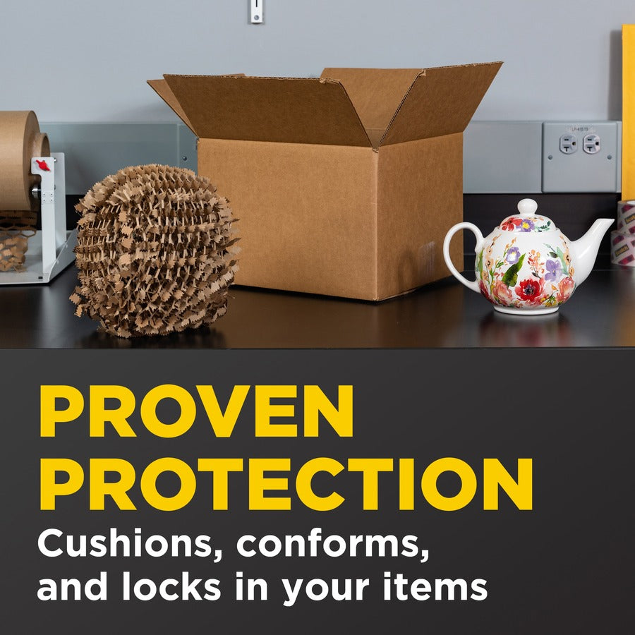 Scotch Cushion Lock Protective Wrap Dispenser - Gray - 1 Each