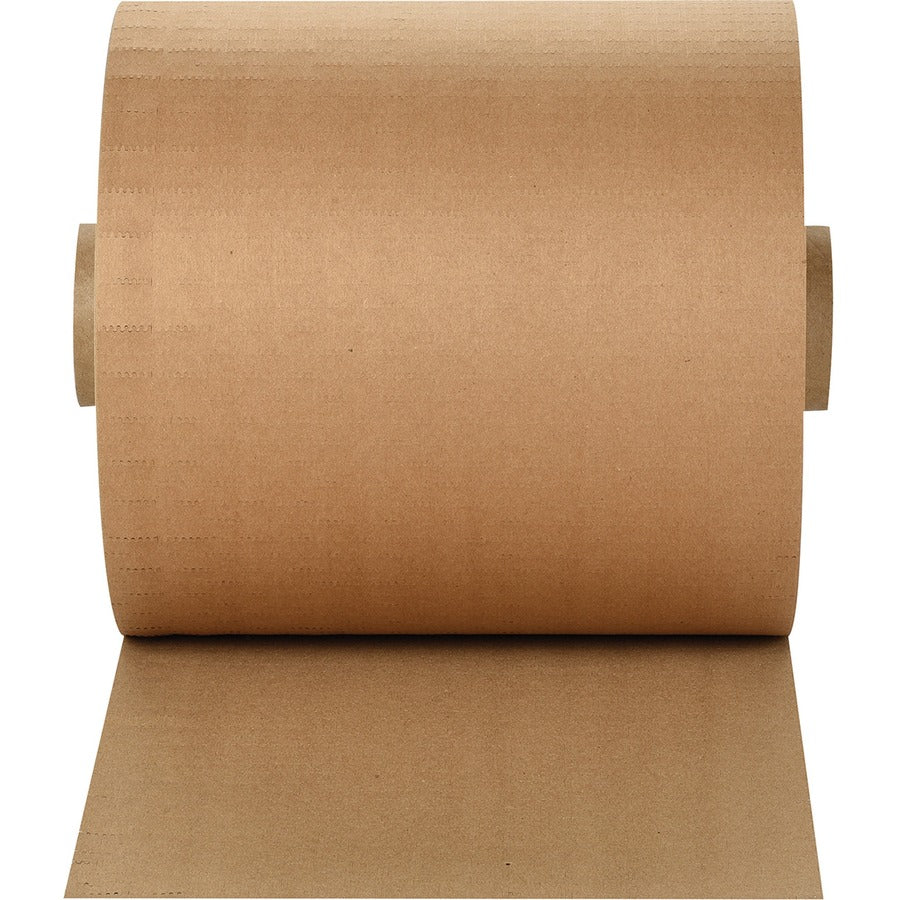Scotch Cushion Lock Protective Wrap - 12" Width x 1000 ft Length - Recyclable, Easy Tear - Brown - 1 Roll