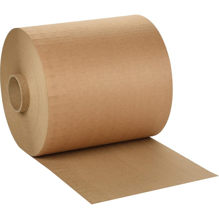 Scotch Cushion Lock Protective Wrap - 12" Width x 1000 ft Length - Recyclable, Easy Tear - Brown - 1 Roll
