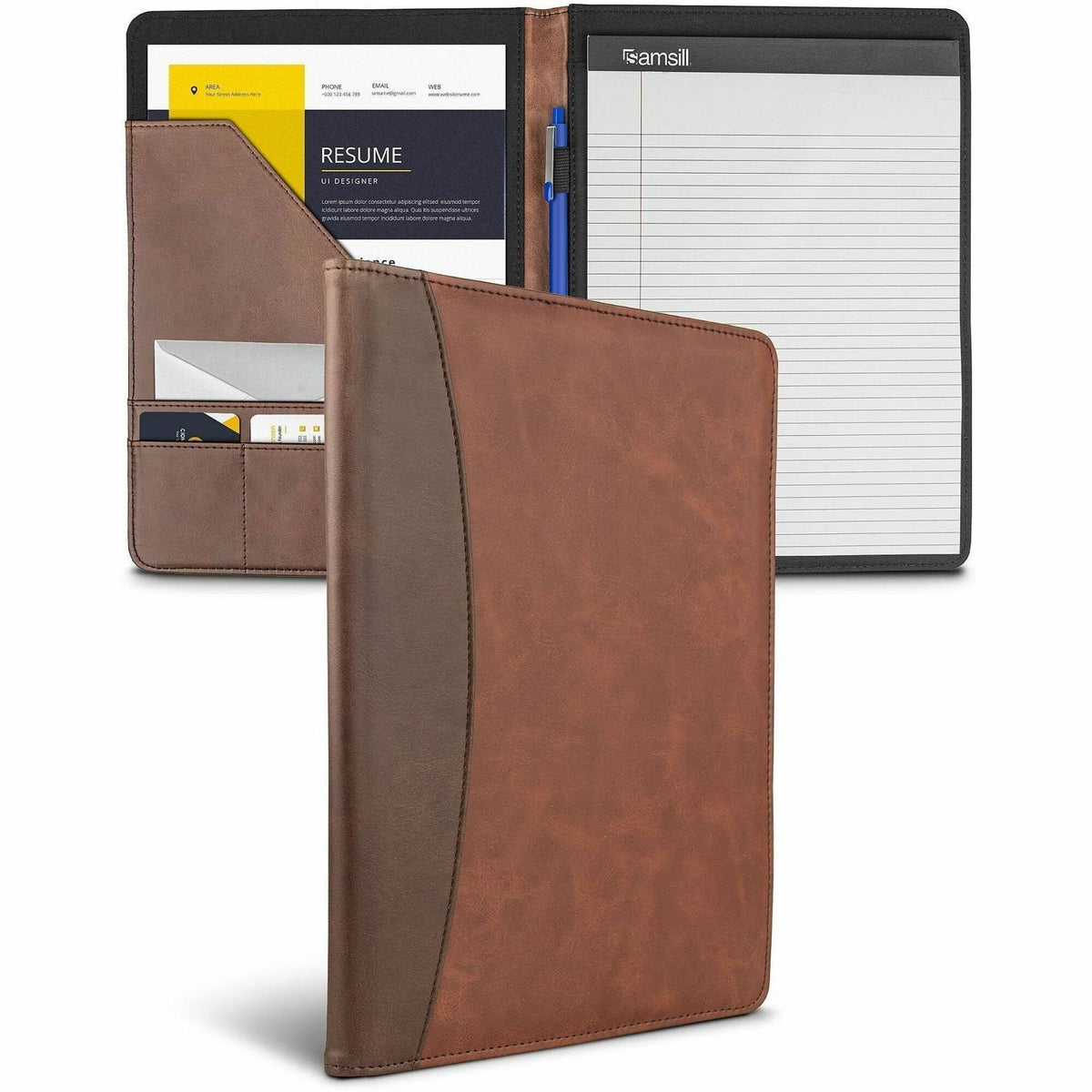 Samsill Two-Tone Pad Holder - 2000