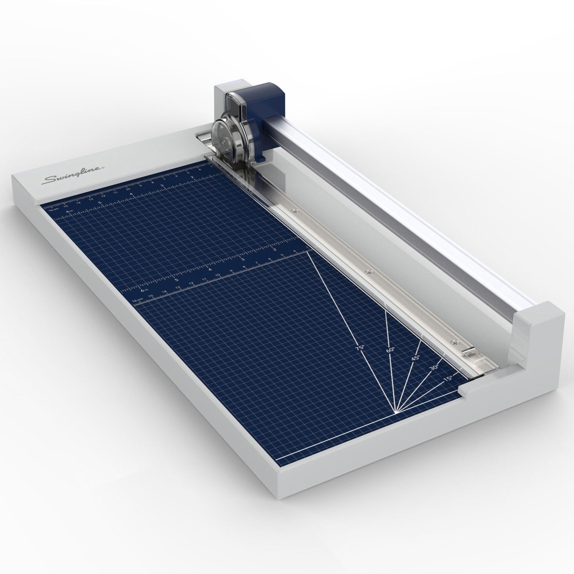 Swingline ClassicCut Bypass Trimmer - 10 Sheet Cutting Capacity - 12" Cutting Length - Wood - Gray - 1 Each