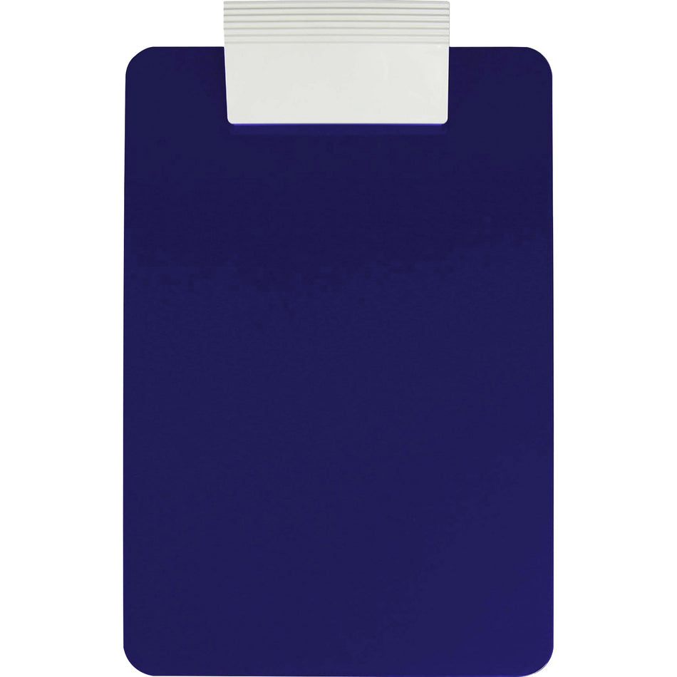 Saunders Antimicrobial Clipboard - 8 1/2" x 11" Sheet Size - Blue - 1 Each