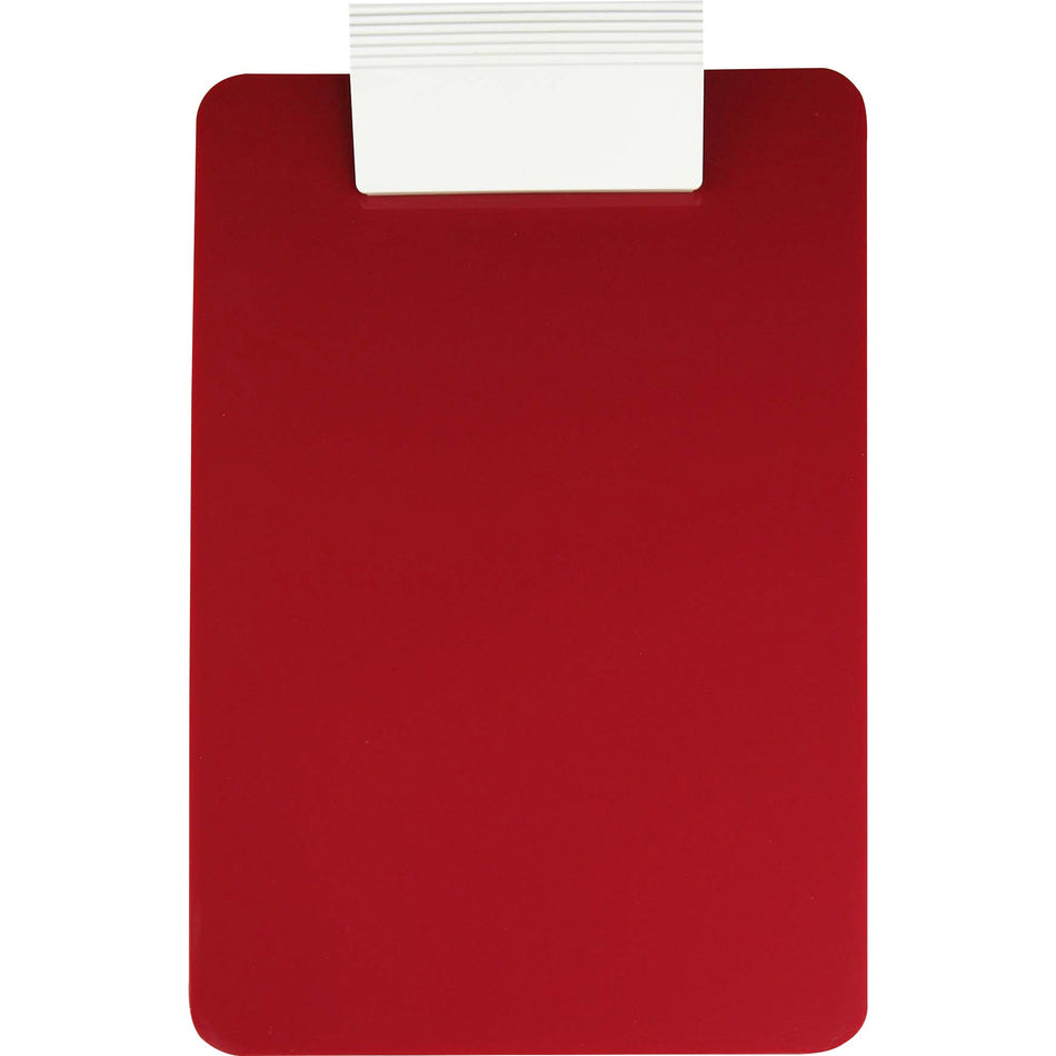Saunders Antimicrobial Clipboard - 8 1/2" x 11" Sheet Size - Red, White - 1 Each
