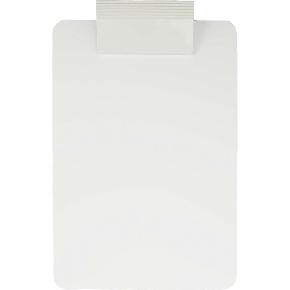 Saunders Antimicrobial Clipboard - 8 1/2" x 11" Sheet Size - White - 1 Each
