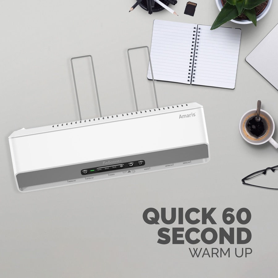 Fellowes Amaris 125 Laminator - Pouch - 7 mil Lamination Thickness - 21.3" Width x 8.2" Depth