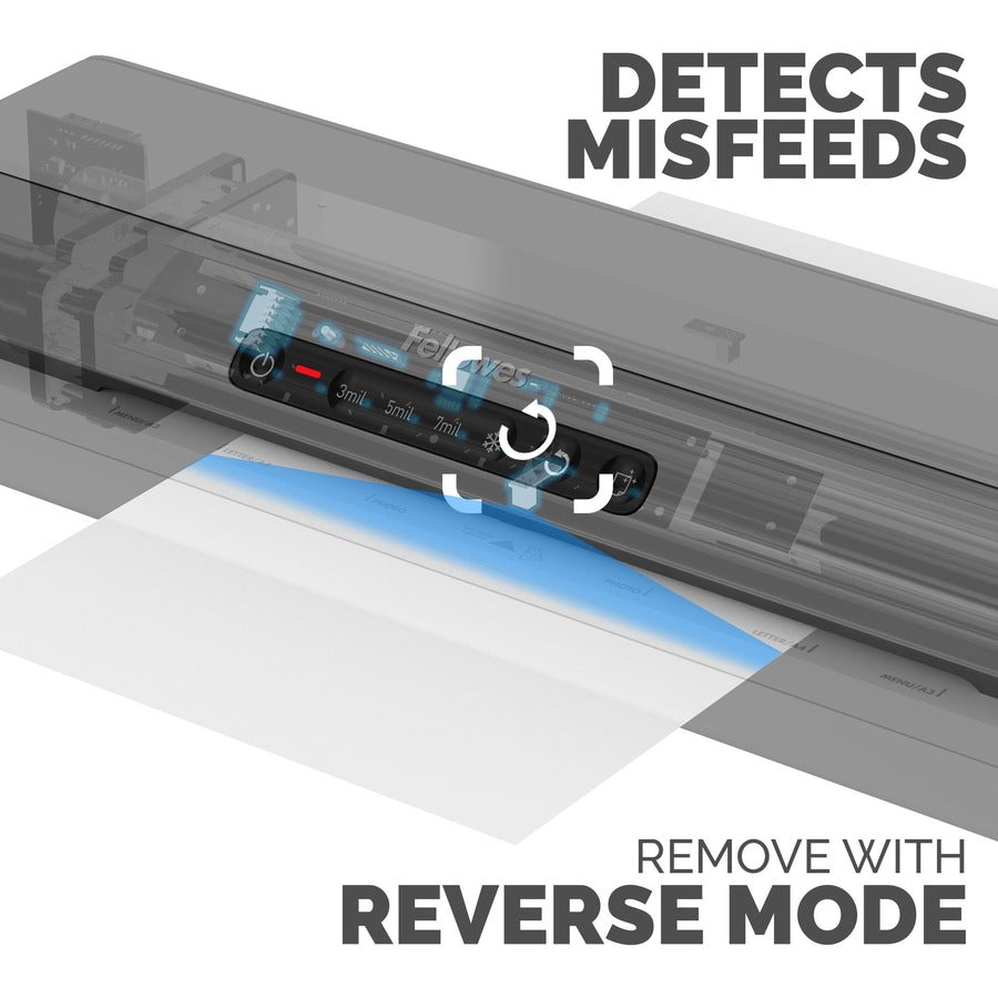 Fellowes Amaris 125 Laminator - Pouch - 7 mil Lamination Thickness - 21.3" Width x 8.2" Depth
