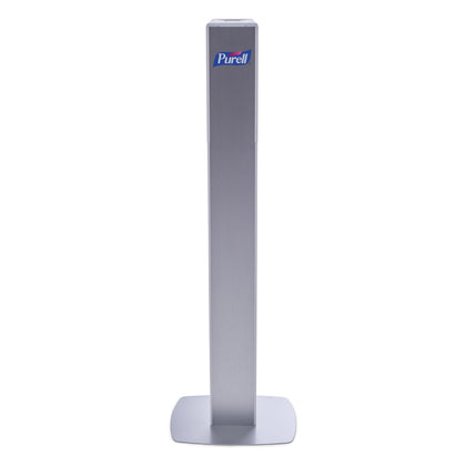 PURELL® Messenger ES8 Silver Panel Floor Stand with Dispenser - Skin Care Dispensers & Refills