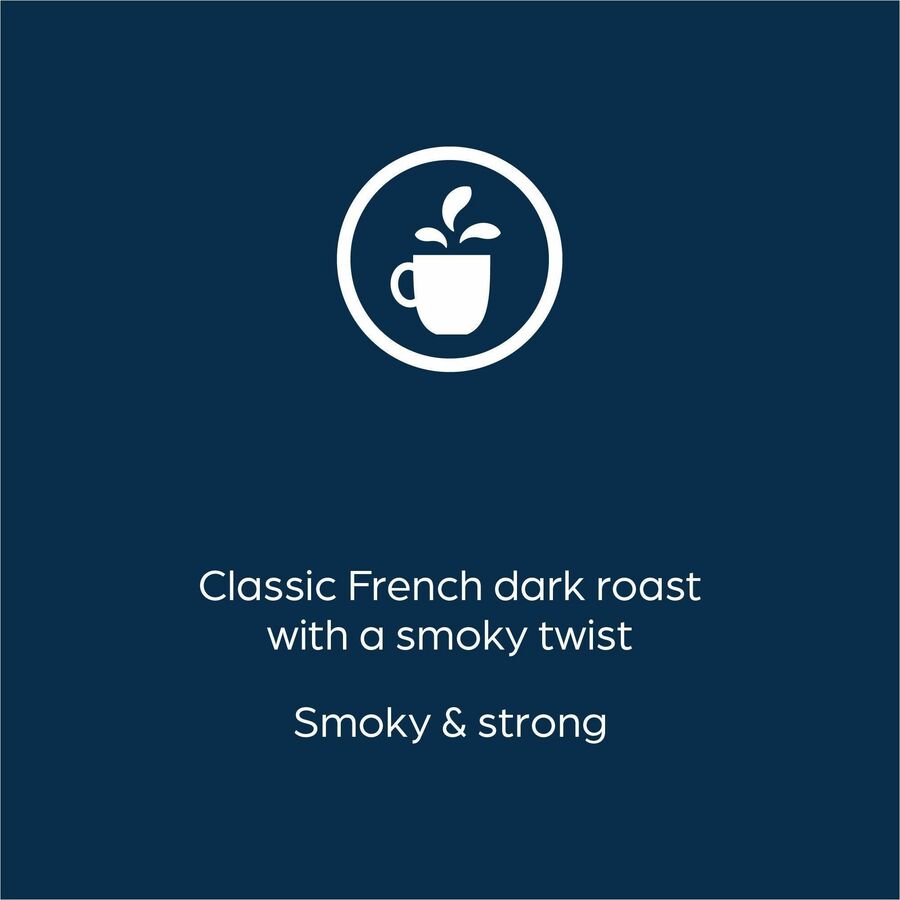 Alterra Freshpack French Roast Coffee - Compatible with Flavia Aroma, Flavia Barista, FLAVIA Creation 600, Flavia Creation 500, Flavia Creation 200, Flavia Creation 150, Flavia Creation 300 - Dark - Freshpack - 100 / Carton
