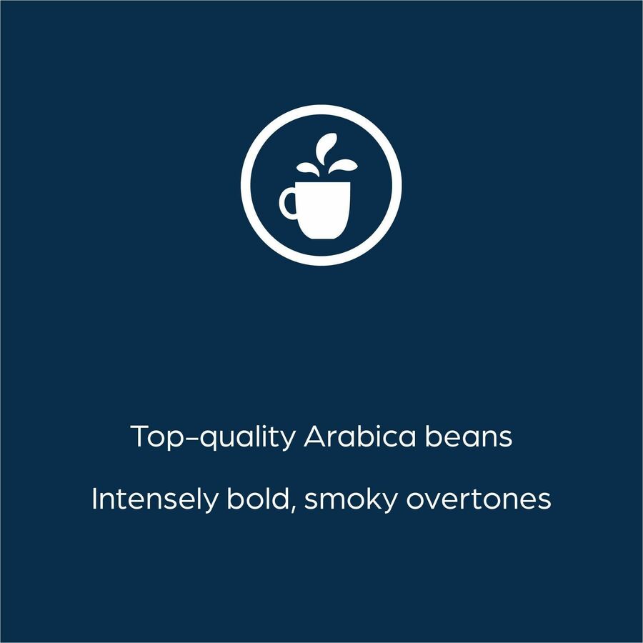 Peet's Freshpack French Roast Coffee - Compatible with Flavia Aroma, Flavia Barista, FLAVIA Creation 600, Flavia Creation 500, Flavia Creation 200, Flavia Creation 150, Flavia Creation 300 - Dark - Freshpack - French Roast - 76 / Carton