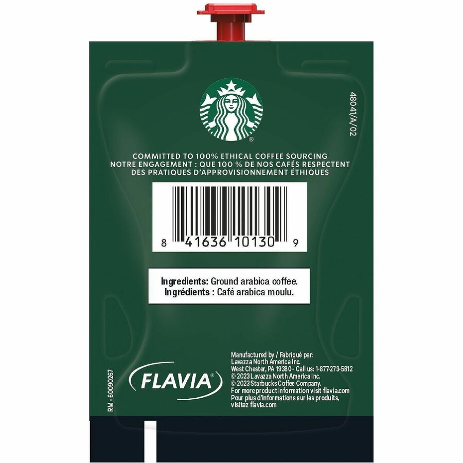 Flavia Freshpack Starbucks Espresso Dark Roast Coffee - Rear