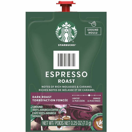 Flavia Freshpack Starbucks Espresso Dark Roast Coffee - Front