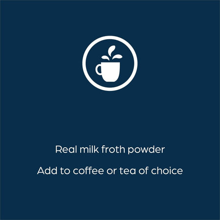 Flavia Freshpack Real Milk Froth Powder - Premium Frothing for Brewers - Coffee