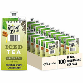 Flavia Bright Tea Co. Green Tea with Honey Iced Green Tea Freshpack - 1500