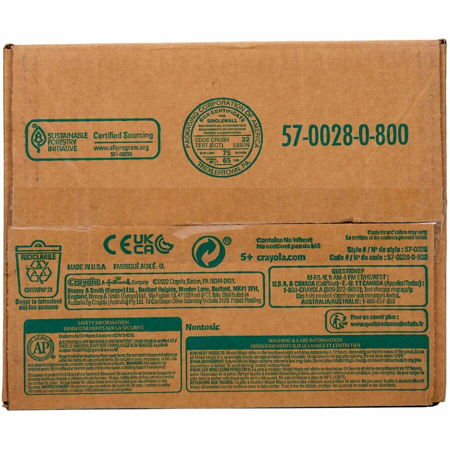 Model Magic Variety Pack - Marker, School, Home, Sculpture - Assorted - 30 / Pack