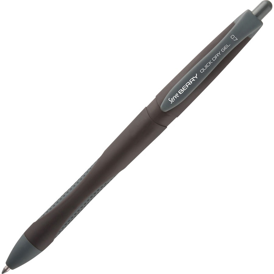 So-Mine Serve Berry Quick Dry Retract Gel Ink Pen - Alternate-Image1
