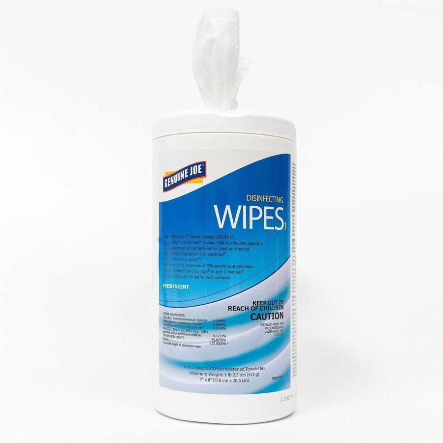 Genuine Joe Disinfecting Wipes - Alternate-Image5